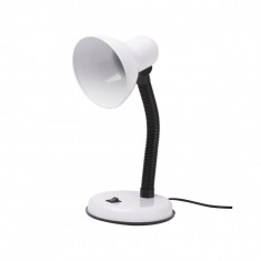 Lampa Birou Clasic Alb 1xE27 60W foto