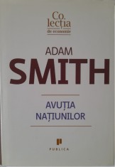 Avutia natiunilor - Adam Smith foto