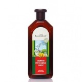 Cumpara ieftin Sampon KRAUTERHOF Fitocomplex Usturoi, Urzica, Rozmarin, Brusture, Arnica, Pantenol, 500ml. Curatare delicata, stimularea cresterii