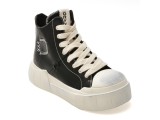 Ghete GRYXX negre, 986730, din piele naturala