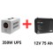 Qoltec Alimentare ne&icirc;ntreruptibilă pentru pompe de circulație 350W + acumulator 75Ah