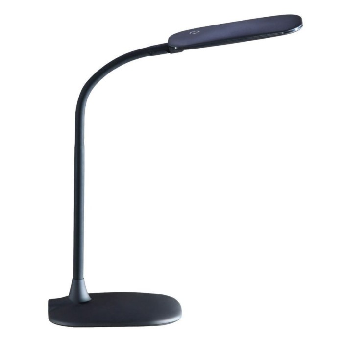 Lampa Birou LED Mei: Lumină Alb Rece, 710 Lumeni, Touch, Negru