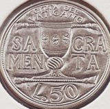 3195 Vatican 50 Lire 1993 Ioannes Paulus II (Sacramenta) km 246, Europa