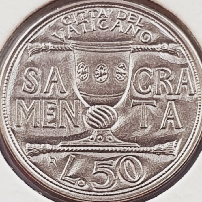 3195 Vatican 50 Lire 1993 Ioannes Paulus II (Sacramenta) km 246