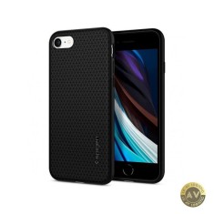 Husa pentru Apple iPhone SE (2022) / SE (2020) / 8 / 7 Spigen Liquid Air Neagra