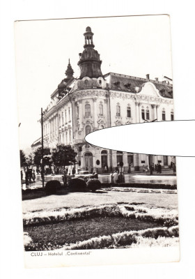 CP Cluj - Hotel &amp;quot;Continental&amp;quot;, RPR, circulata 1964, stare foarte buna foto