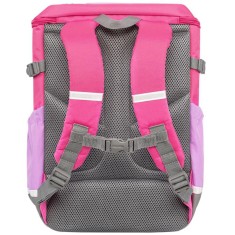 Ghiozdan neechipat Dyna Juniors Explorer, dimensiune 42 x 31 x 19 cm, motiv Heart