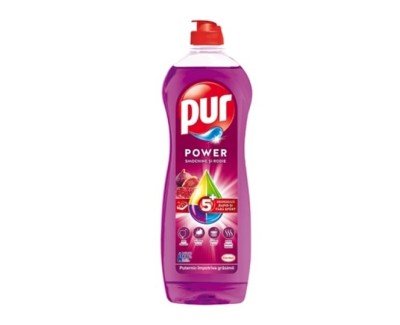 Detergent vase Pur Power smochine si rodie 750ml foto