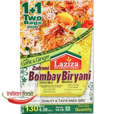 LAZIZA Zafrani Bombay Biryani Masala (Condiment pentru Bombay Biryani cu Sofran foto