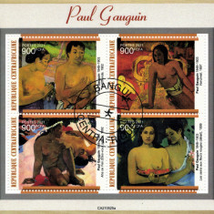 AFRICA CENTRALA 2021 - Picturi, nuduri, Gauguin/ colita