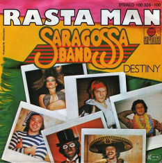 Saragossa Band - Rasta Man (1979, Ariola) Disc vinil single 7&amp;quot; foto