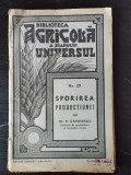 Dr. E. Grintescu - Sporirea Productiunei