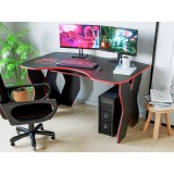 Birou Pc Kl 9.0 Wenge+Rosu