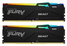 Memorie RAM Kingston FURY Beast RGB 64GB DDR5 6000MHz CL30
