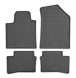 Set covorase auto din cauciuc Hyundai I10 2013-2020; Kia Picanto 2011-2017, Negre