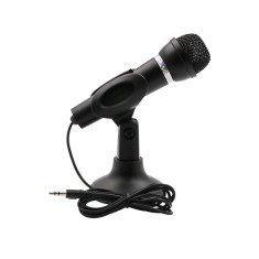 Microfon Active YW-30, cu picior reglabil, jack 3.5mm, Pentru calculator / laptop