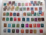 Lot 72 Timbre Germania 1920-1932 - Perioada Hiperinflației, Milioane/Miliarde, Weimar, Vulturi, Compozitori - Ștampilate -GB