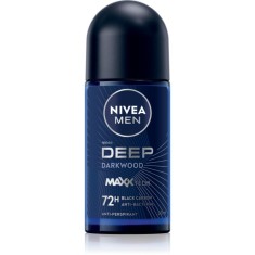 NIVEA MEN Deep deodorant roll-on antiperspirant pentru barbati 50 ml