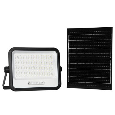 REFLECTOR CU INCARCARE SOLARA 300W 7IN1 - NEGRU foto