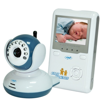 Video Baby Monitor PNI B2500 ecran 2.4 inch wireless foto