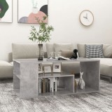 Cumpara ieftin Măsuță de cafea, gri beton, 100x50x40 cm, lemn prelucrat