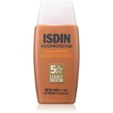 ISDIN Fotoprotector FusionWater Magic Bronze fluid protector tonifiant pentru față SPF 50 50 ml