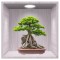 Sticker Bonsai 3D - Nise Lemn