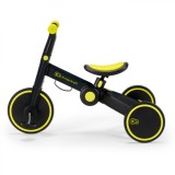 BICICLETA DE ECHILIBRU / TRICICLETA KINDERKRAFT 4TRIKE, BLACK VOLT SuperHeroes ToysZone