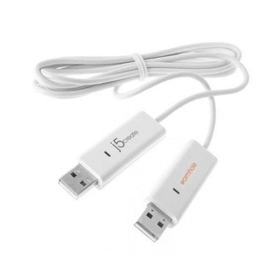 Cablu de date USB2.0 j5create JUC400 Wormwhole Win/MAC/iPad foto