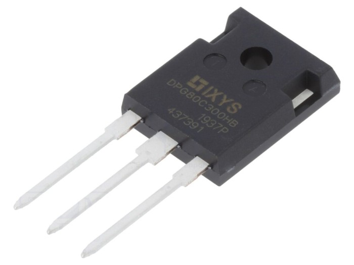 Diodă redresoare THT 300V 40A