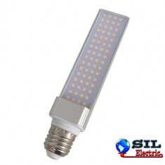 Bec cu led PLC E27 13W 230V lumina rece Well foto