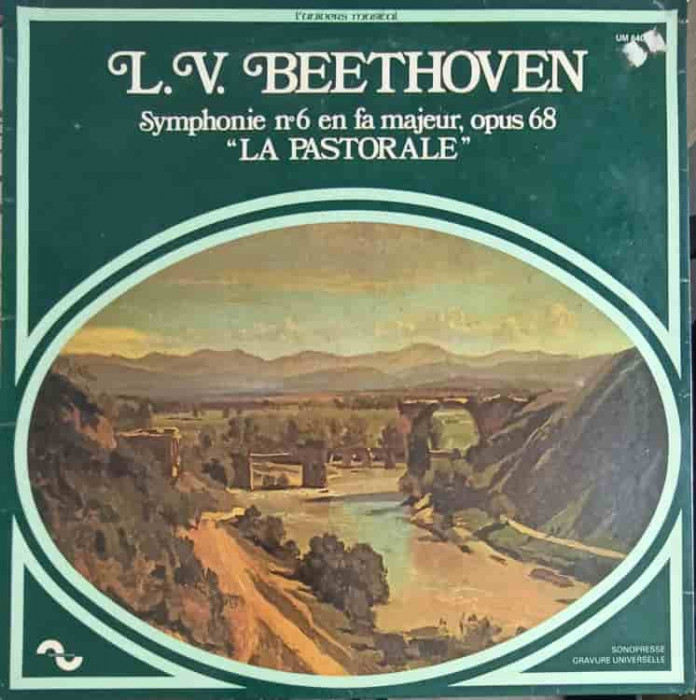 Disc vinil, LP. Symphonie Nr. 6 Pastorale-L. V. Beethoven, Orchestre Symphonique de Munich