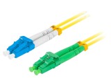 Patch cord fibră optică LANBERG LC/APC - LC/UPC 2m 9/125&micro;m