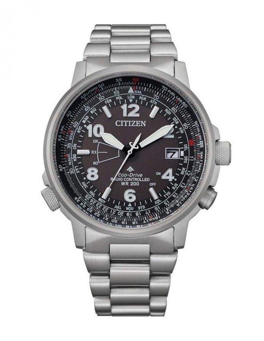 Ceas Barbati, Citizen, Eco-Drive CB0240-88E - Marime universala