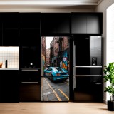 Cumpara ieftin Folie imprimata color pentru decor Frigider, dimensiune 200 x 90cm, model: AVX-FR02