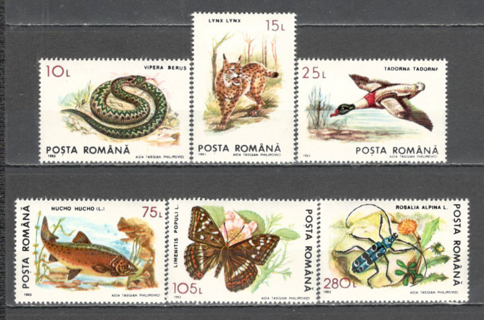 Romania.1993 Fauna protejata ZR.900