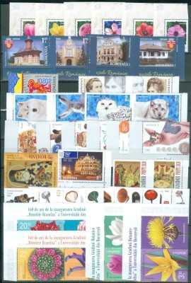 2020 - Romania, AN Complet = 143 timbre + 23 colite, Nestampilat foto