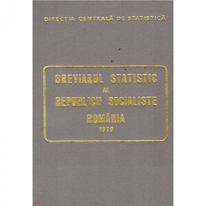 colectiv - Breviarul statistic al Republicii Socialiste Romania 1970