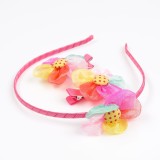 Set 3 accesorii de par roz bentita si agrafe