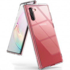 Husa Plastic - TPU Ringke Fusion pentru Samsung Galaxy Note 10 N970 / Samsung Galaxy Note 10 5G N971, Transparenta FSSG0067