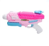 Pistol cu apa Water Gun pentru copii, Plastic, Roz, 35 cm