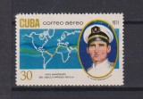 CUBA AVIATIE 1971 MI. 1662 MNH, Nestampilat