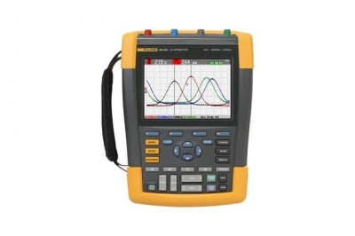 Osciloscop digital FLK-190-204-III-S Scopometre; 200MHz; 8bit; color,LCD; Ch: 4; 2,5Gsps; 10kpts/ch; IP51 cu ajutorul Functia TrendPlot foto