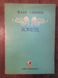 Sonete - Radu C&acirc;rneci