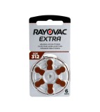 Rayovac Extra Advanced 312 / PR312 / PR41 baterii aparate auditive-Conținutul pachetului 1x Blister