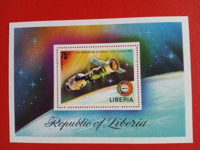LIBERIA, SPACE - COLIȚĂ MNH foto