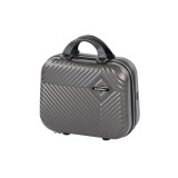 Valiză de m&acirc;nă TravelLux Pro cu acoperiș rigid 30x16x24 cm gri &icirc;nchis
