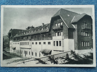 294 - Borsec -Pavilionul central / Borszek / carte postala circulata RPR foto