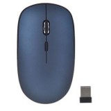 Mouse Wireless Albastru cu Adaptor și Funcționare Silențioasă 2,4 GHz, CMCLASS