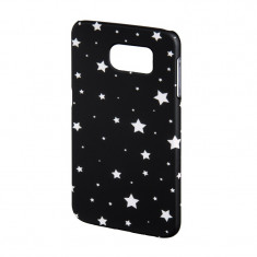 Carcasa Lumi Stars Samsung Galaxy S6 Hama, Negru/Alb